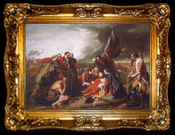 framed  Benjamin West The Death of General Wolfe, ta009-2